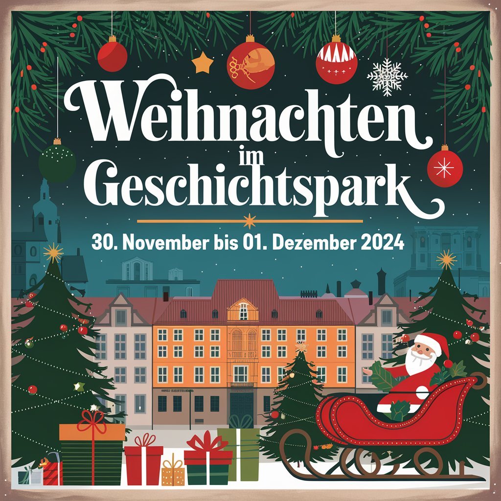 Weihnachten im Geschichtspark 2024