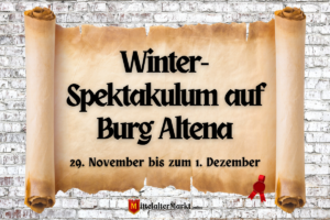 Winter-Spektakulum auf Burg Altena 2024