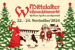 Mittelalter Weihnachtsmarkt auf Schloss Laufen am Rheinfall 2024