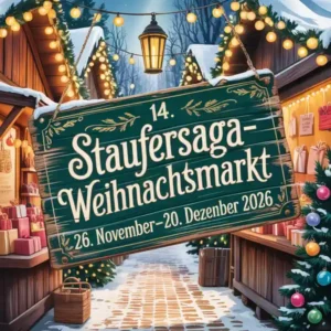 14. Staufersaga-Weihnachtsmarkt 2026