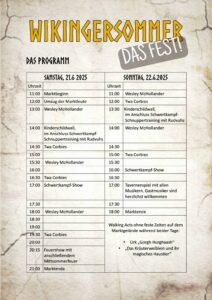 Wikingersommer – Das Fest 2025: Ein Abenteuer in Witzwort