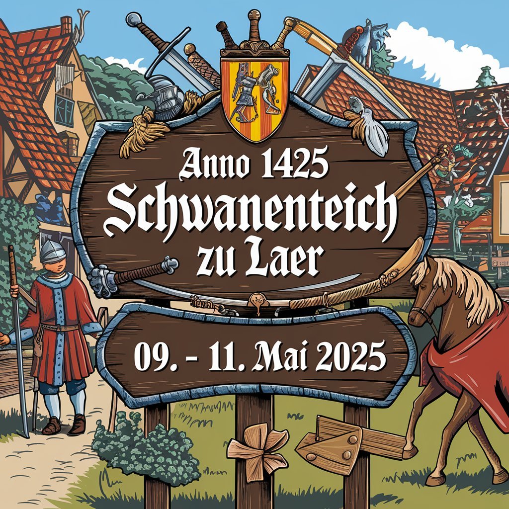 ANNO 1425 – Schwanenteich zu Laer