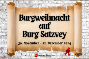 Burgweihnacht auf Burg Satzvey 2024