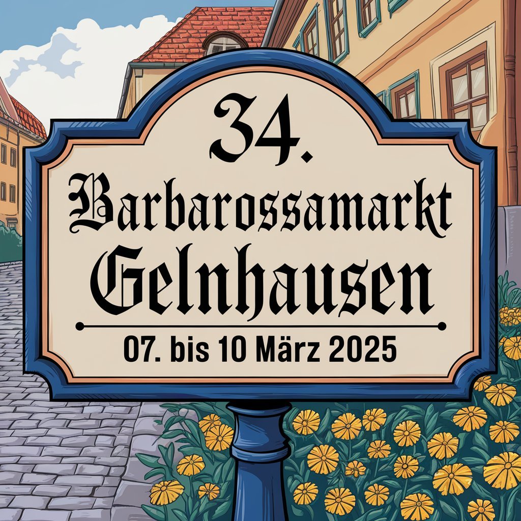 34. Barbarossamarkt in Gelnhausen 2025