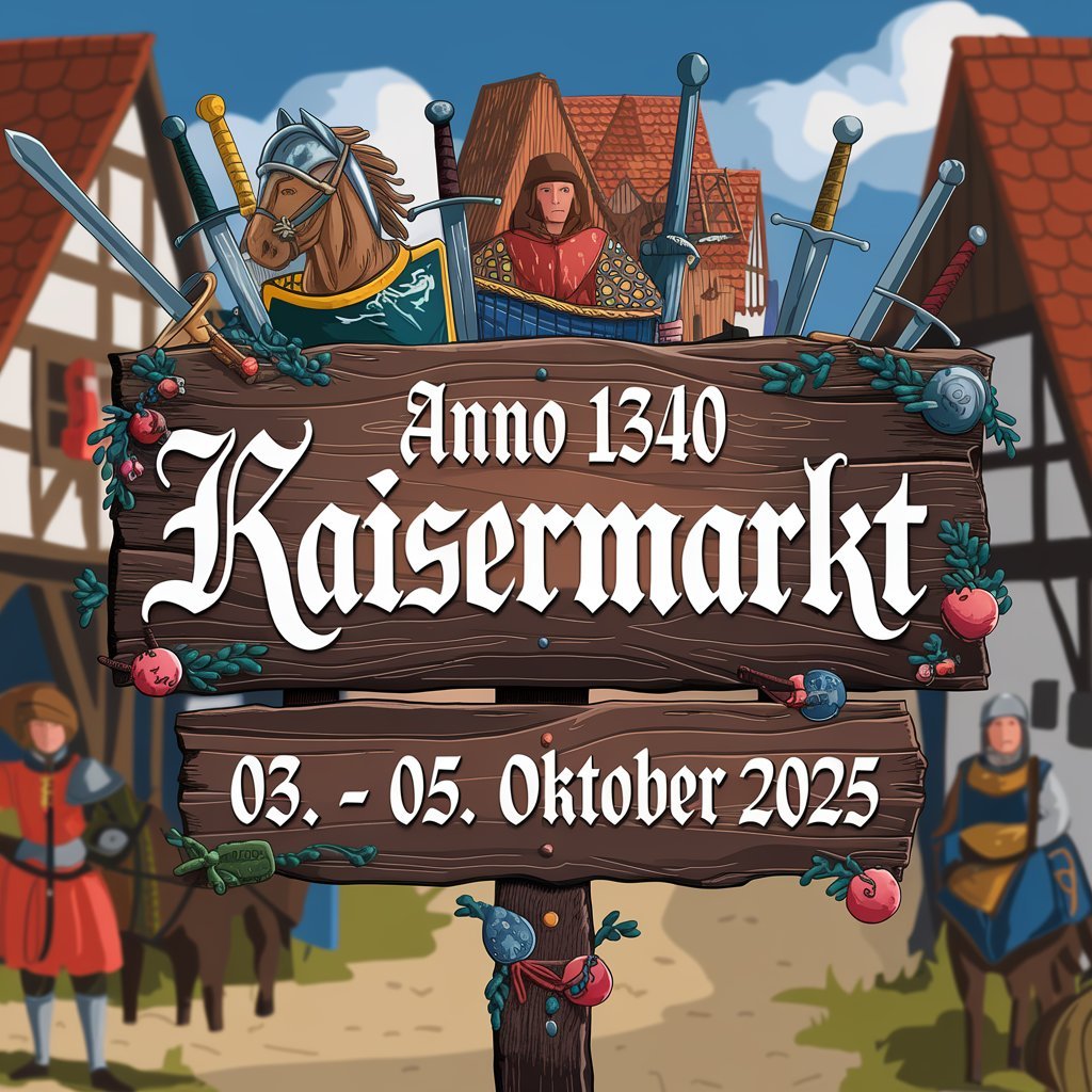 ANNO 1340 - Kaisermarkt in Goslar