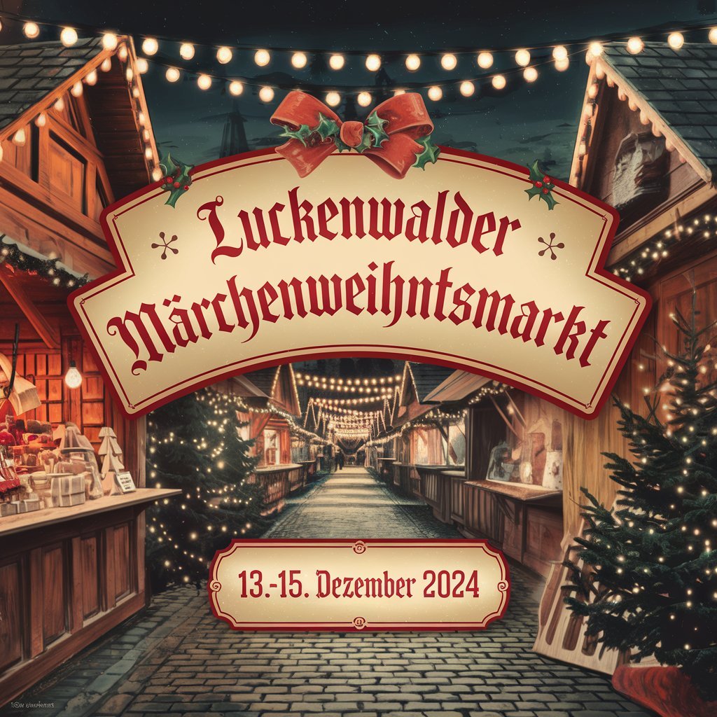 Luckenwalder Märchenweihnachtsmarkt 2024