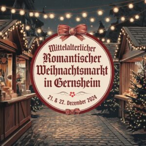 Mittelalterlicher Romantischer Weihnachtsmarkt in Gernsheim
