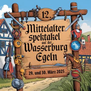 12. Mittelalterspektakel auf der Wasserburg Egeln