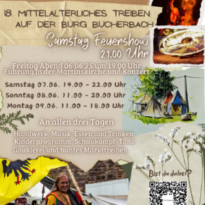 18. Mittelalterliche Treiben auf Burg Bucherbach