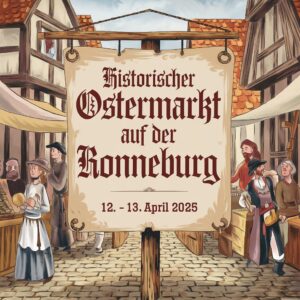 Historischer Ostermarkt auf der Ronneburg