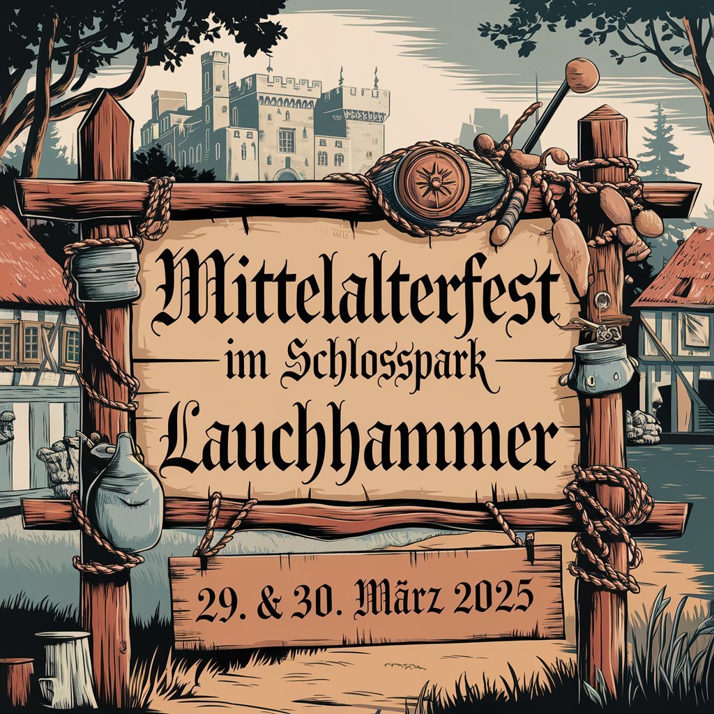 Mittelalterfest im Schlosspark Lauchhammer 2025