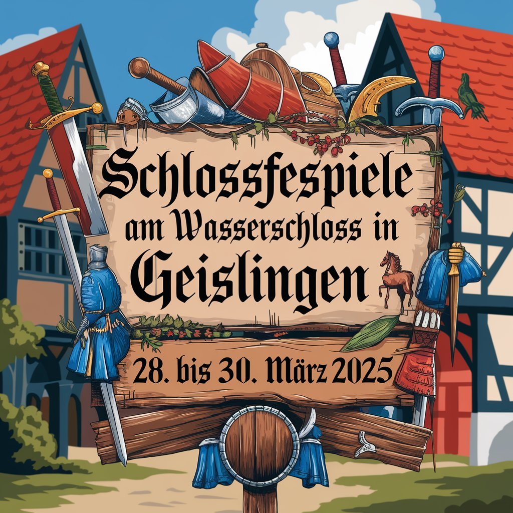 Schlossfestspiele am Wasserschloss in Geislingen 2025