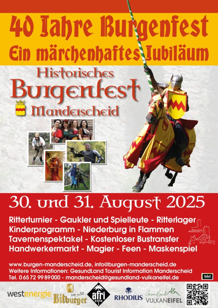 Burgenfest Manderscheid 2025