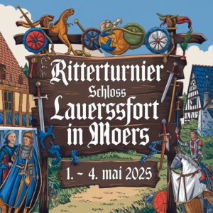 Ritterturnier Schloss Lauersfort in Moers 2025