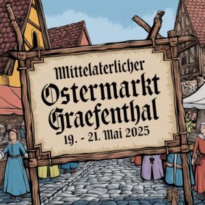 Mittelalterlicher Ostermarkt Kloster Graefenthal 2025
