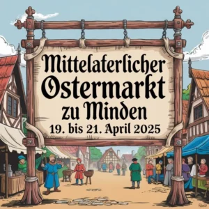 Mittelalterlicher Ostermarkt zu Minden 2025