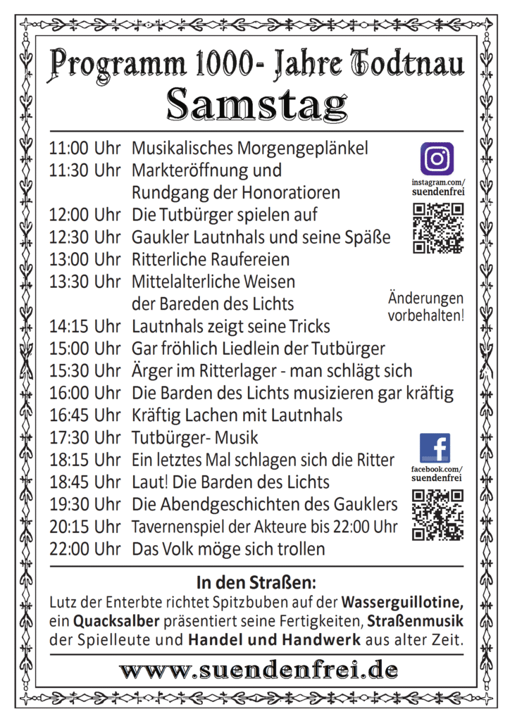 1000 Jahre Todtnau
