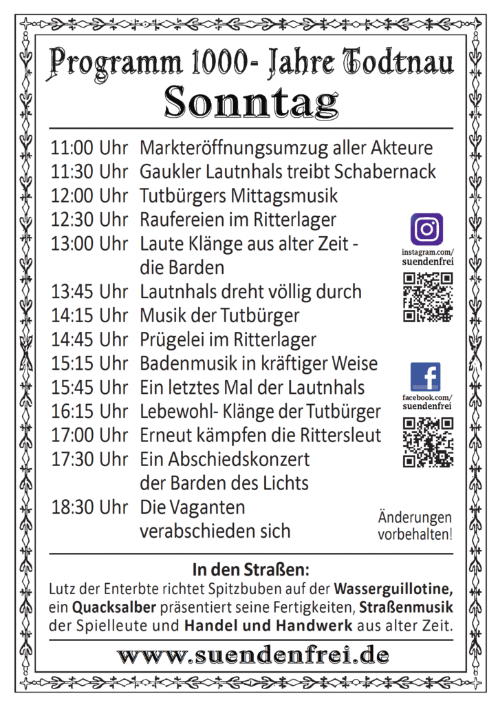 1000 Jahre Todtnau