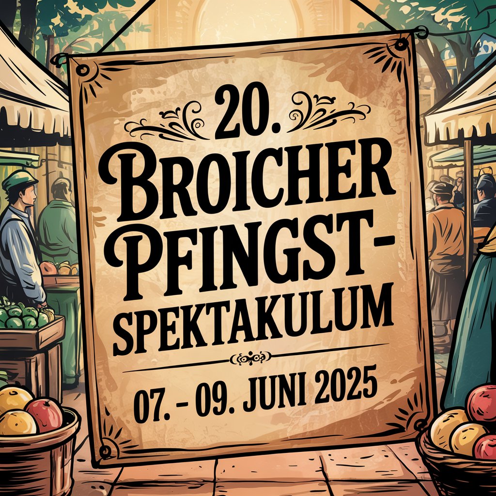 20. Broicher Pfingst-Spektakulum 2025