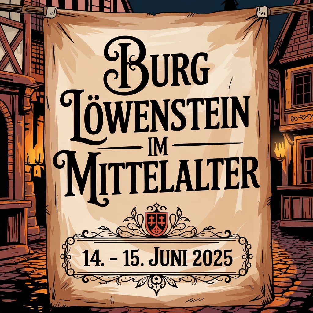 Burg Löwenstein im Mittelalter 2025