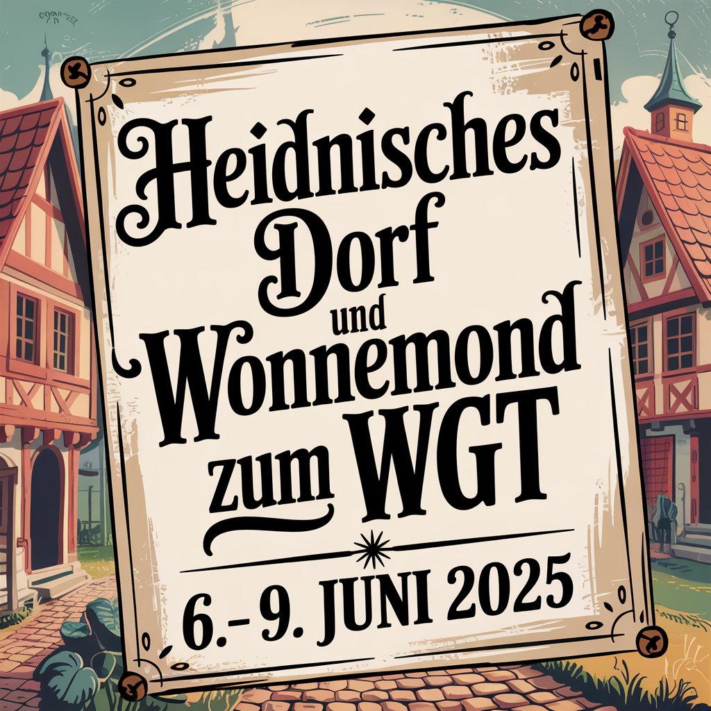 Heidnisches Dorf und Wonnemond zum WGT 2025