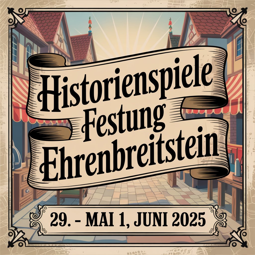 Historienspiele Festung Ehrenbreitstein 2025