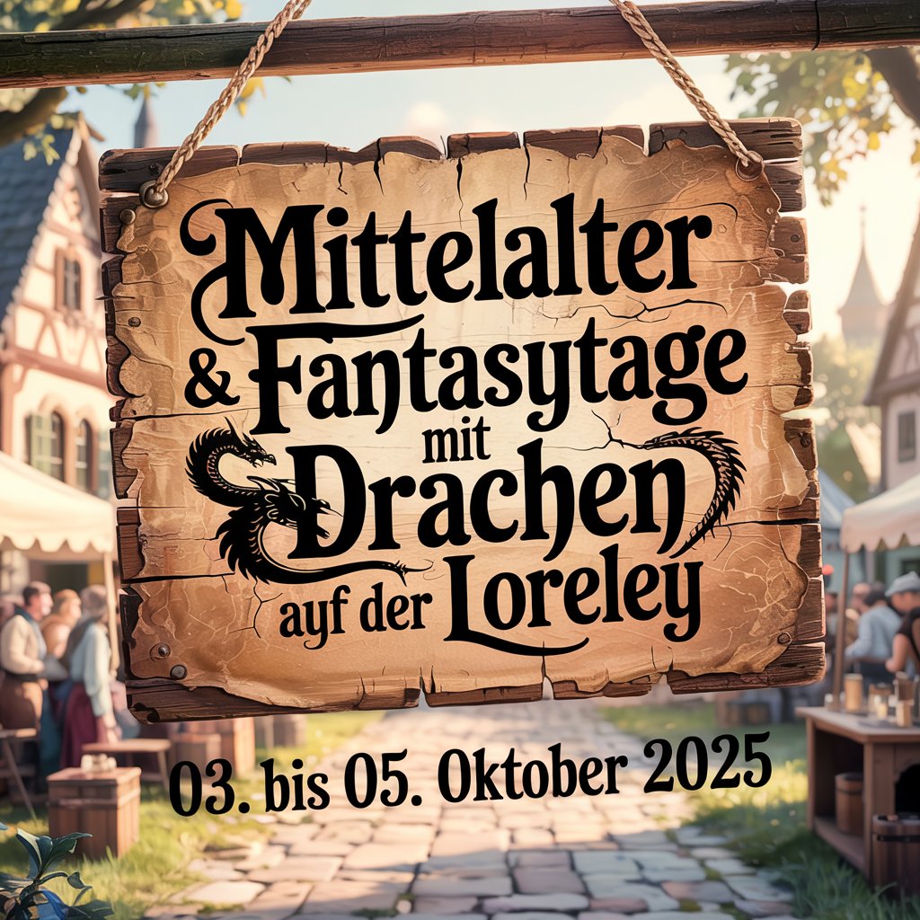 Loreley - Mittelalter & Fantasytage mit Drachen 2025