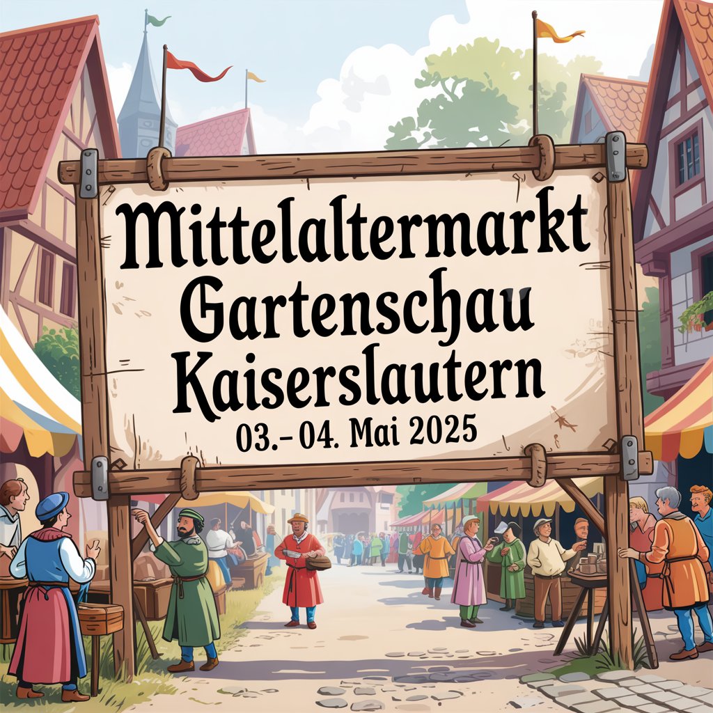 Mittelaltermarkt Gartenschau Kaiserslautern 2025