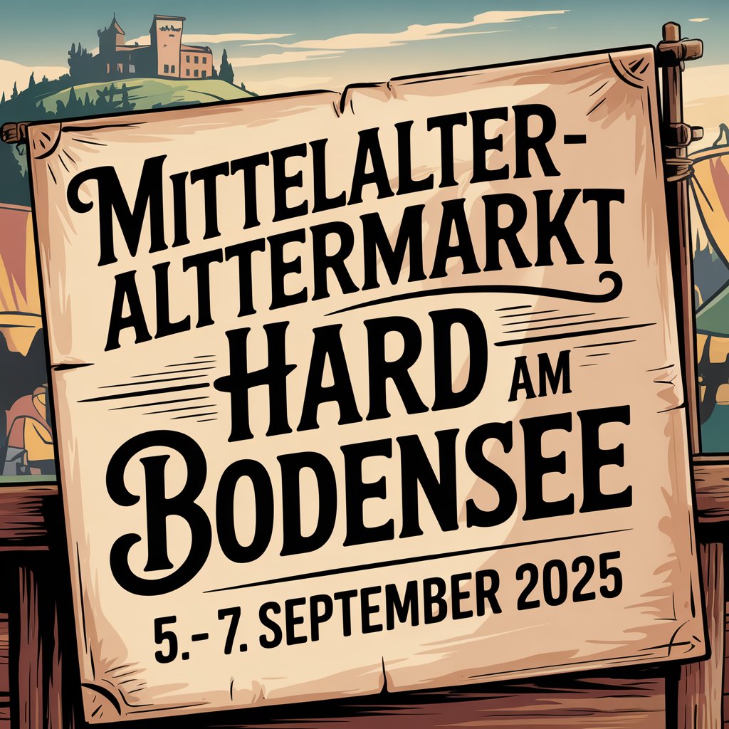 Mittelaltermarkt Hard am Bodensee 2025