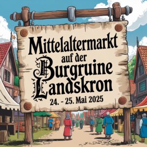 Mittelaltermarkt auf der Burgruine Landskron 2025
