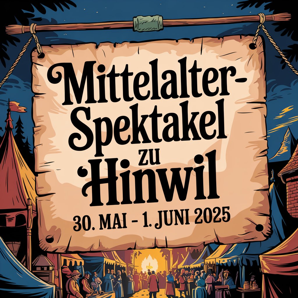Mittelalterspektakel zu Hinwil (Schweiz) 2025