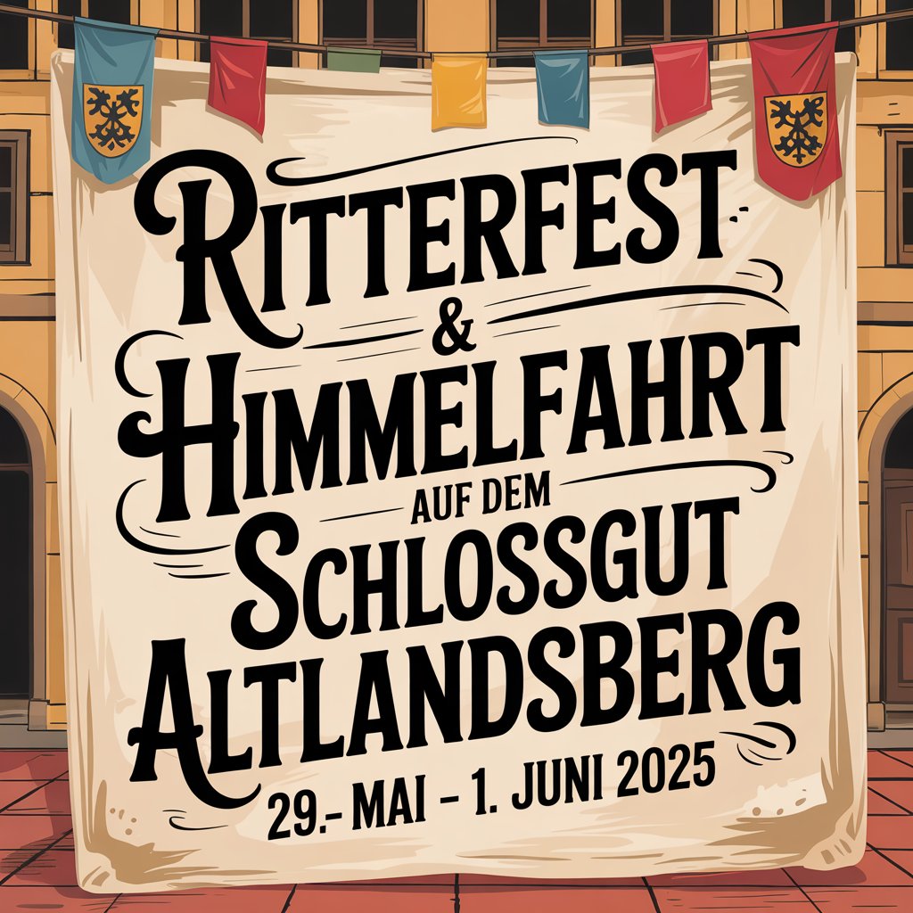 Ritterfest & Himmelfahrt auf dem Schlossgut Altlandsberg 2025