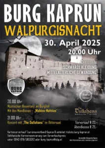 Walpurgisnacht Burg Kaprun 2025