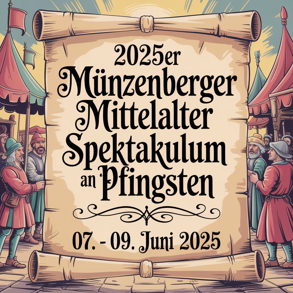 2025er Münzenberger Mittelalter Spektakulum an Pfingsten