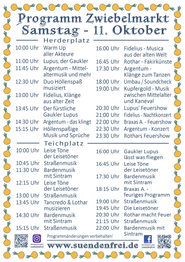 372. Weimarer Zwiebelmarkt 2025