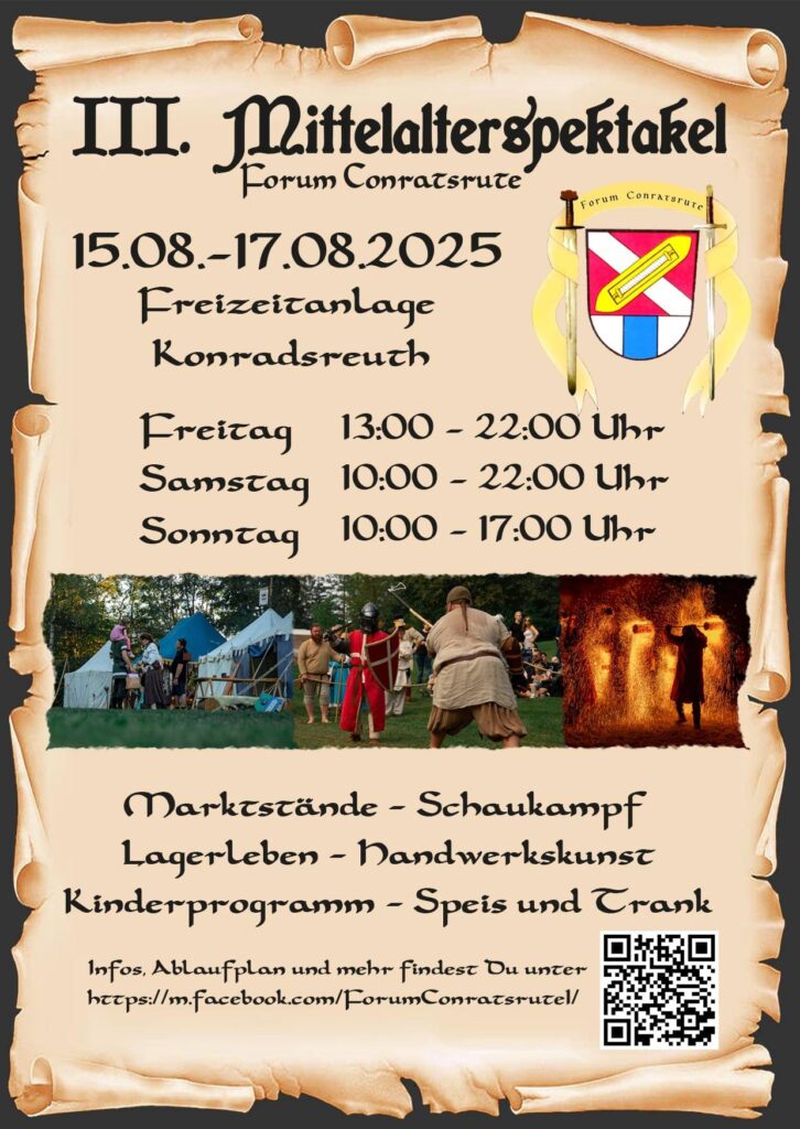 III. Mittelalterspektakel Forum Conratsrute