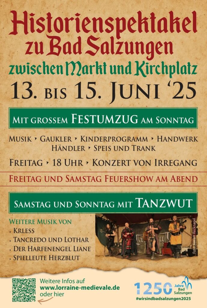 1250 Jahre Bad Salzungen Historienspektakel