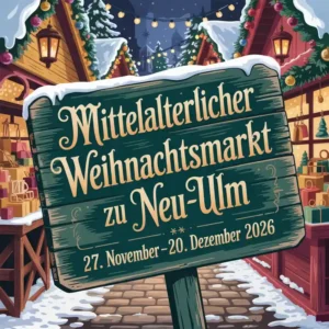 Mittelalterlicher Weihnachtsmarkt zu Neu-Ulm 2026