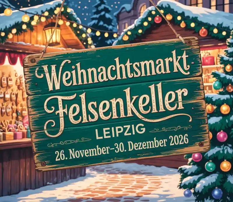 Weihnachtsmarkt Felsenkeller Leipzig 2026