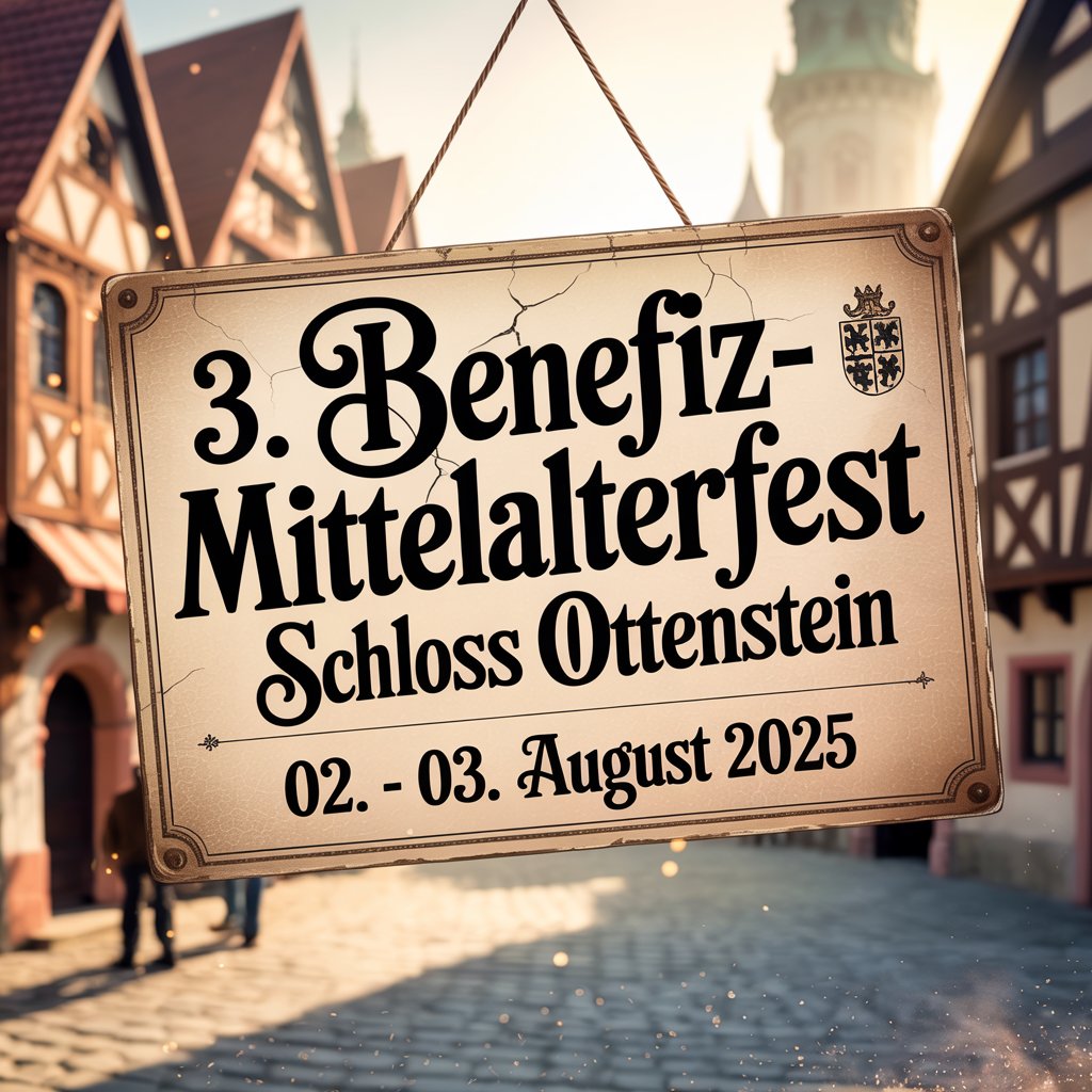 3. Benefiz-Mittelalterfest Schloss Ottenstein 2025