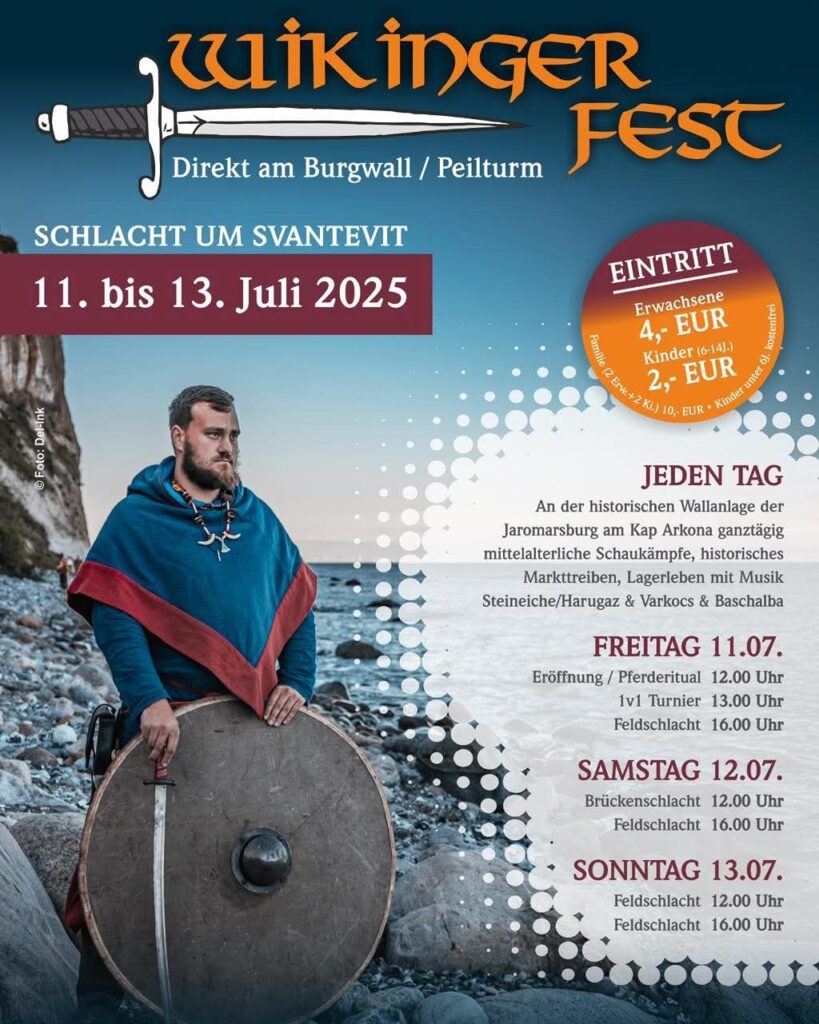Wikingerfest Schlacht um Svantevit Kap Arkona 2025