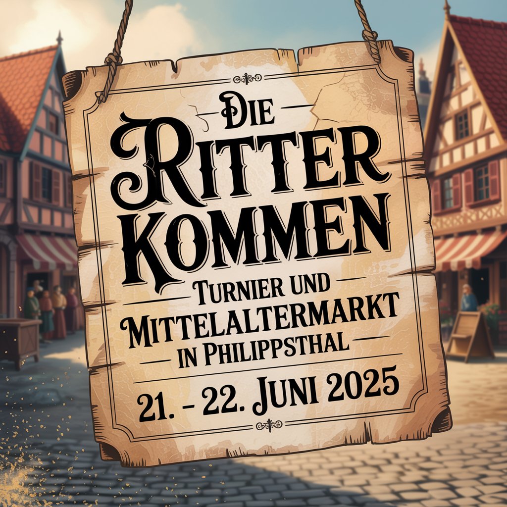 Die Ritter kommen – Turnier und Mittelaltermarkt in Philippsthal 2025