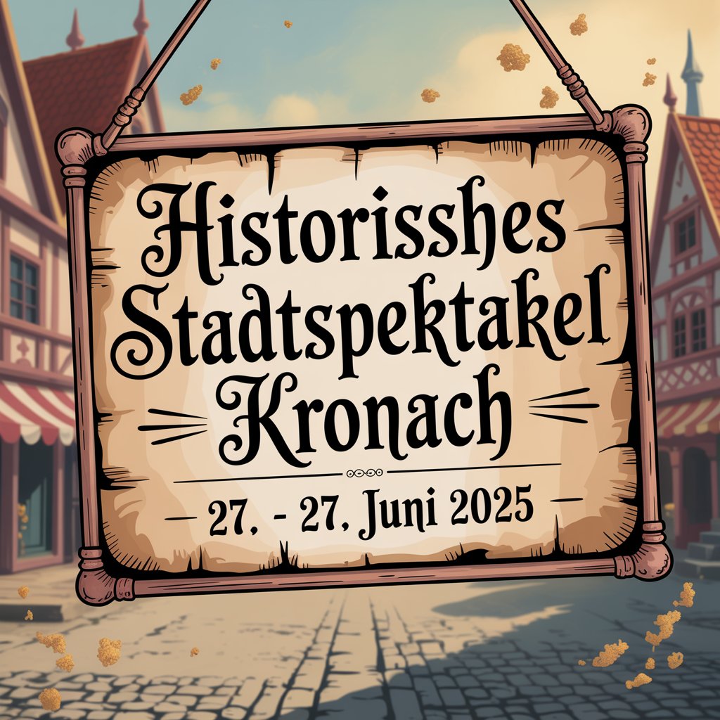 Historisches Stadtspektakel Kronach 2025