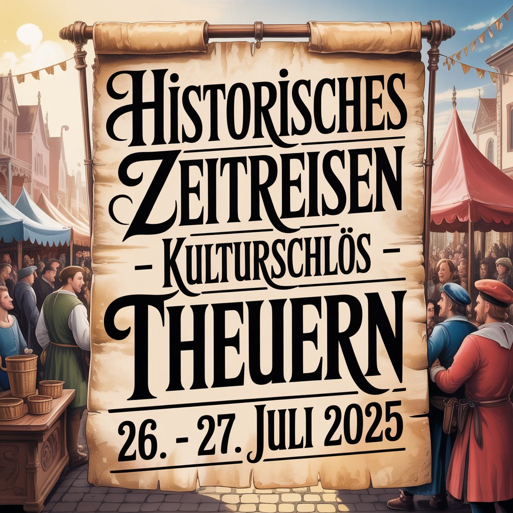 Historisches Zeitreisen - Kulturschloß Theuern 2025