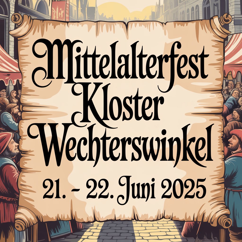 Mittelalterfest Kloster Wechterswinkel 2025