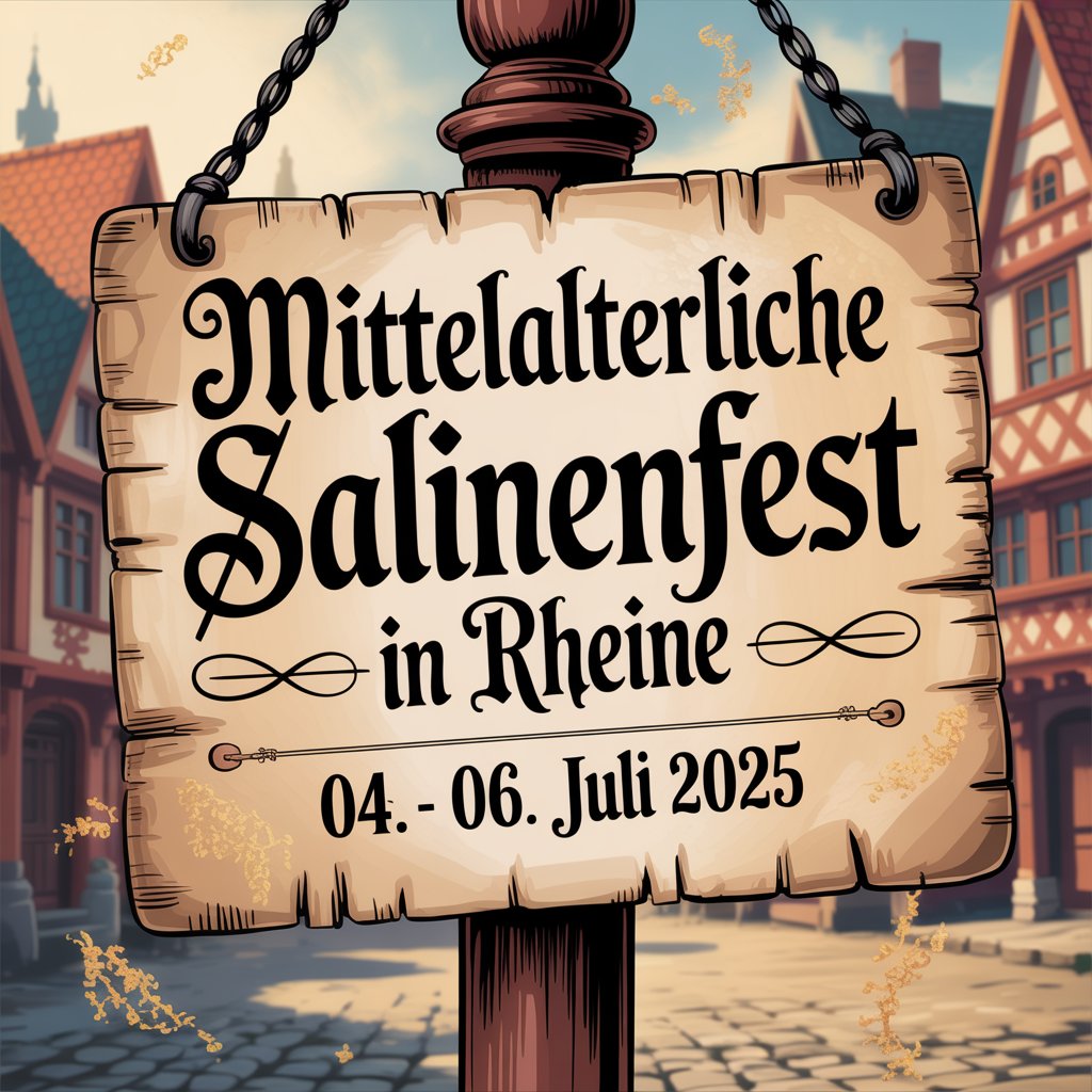 Mittelalterliche Salinenfest in Rheine 2025
