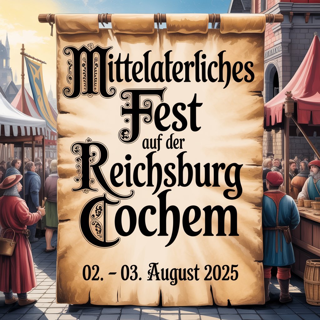 Mittelalterliches Fest auf der Reichsburg Cochem 2025