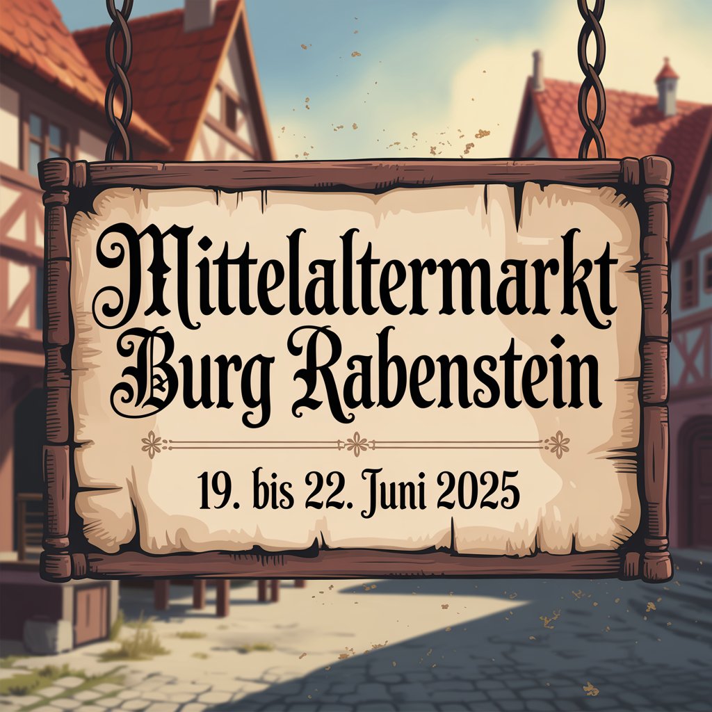Mittelaltermarkt Burg Rabenstein | 19. - 22. Juni 2025