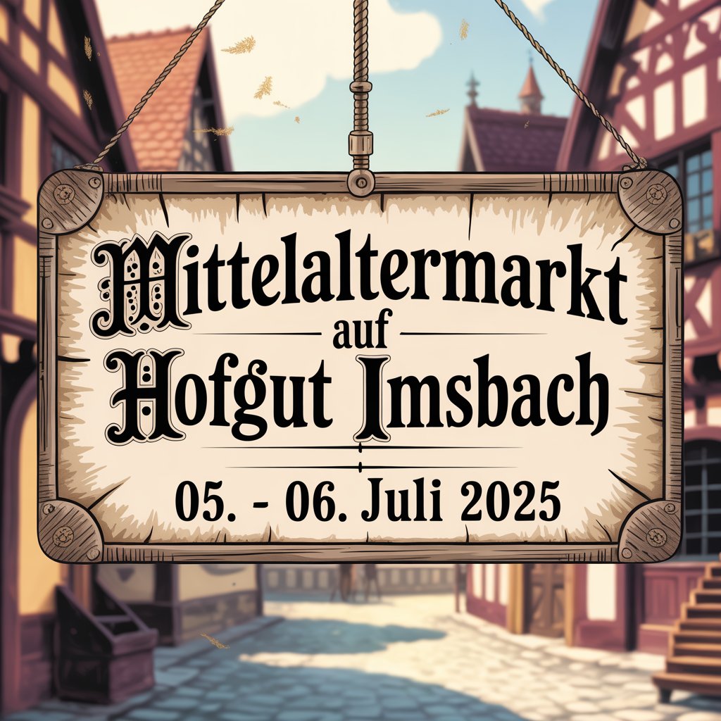 Mittelaltermarkt auf Hofgut Imsbach 2025