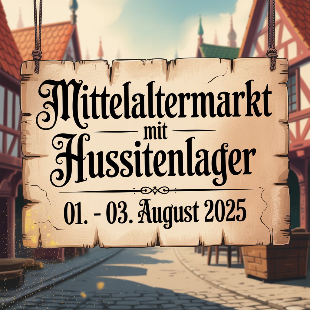 Mittelaltermarkt mit Hussitenlager 2025